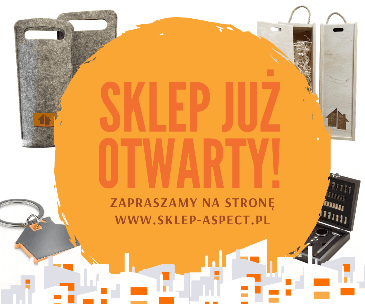 Otwieramy sklep z gadżetami Aspect Nieruchomości